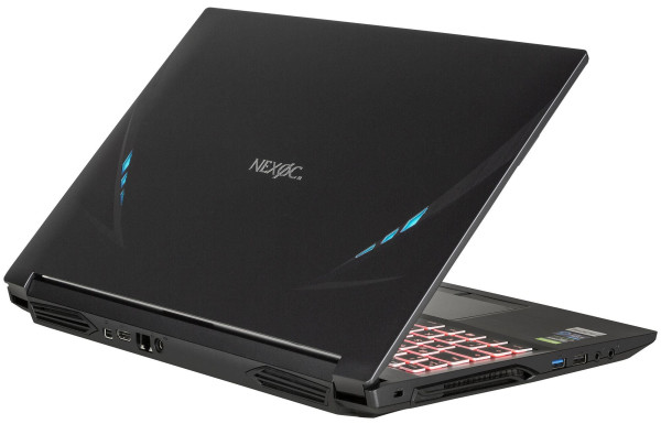 Hier siehtst Du eine Nexoc GH5 3D-Scan-Laptop mit AMD Desktop CPU